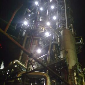 Взрывозащищенные светильники В3Г-200АМС на объекте Башнефть